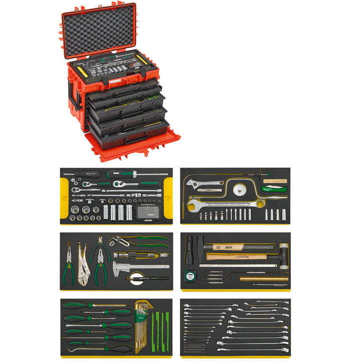 Stahlwille 98814935 Line Maintenance Set In Tool Trolley