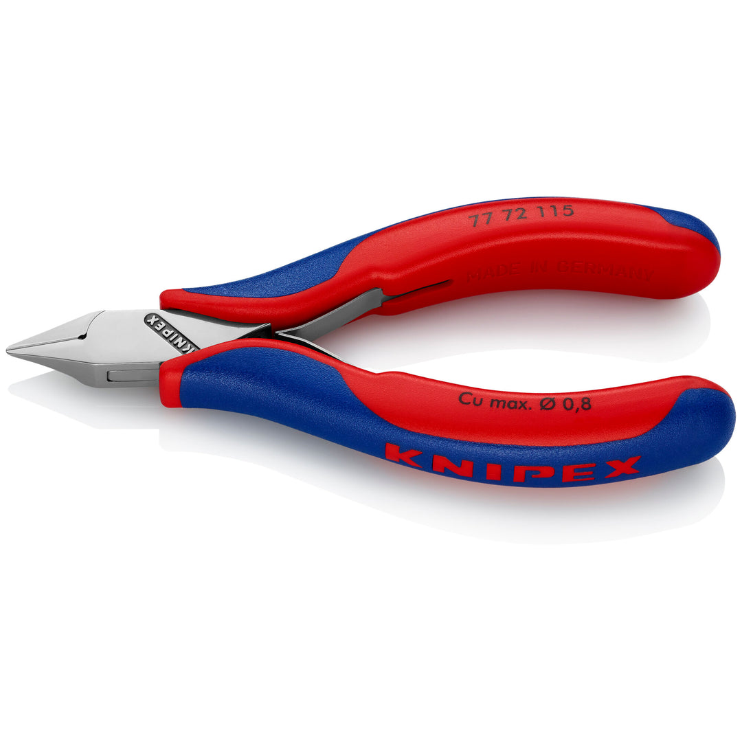 Knipex 77 72 115 4 1/2" Electronics Diagonal Cutters