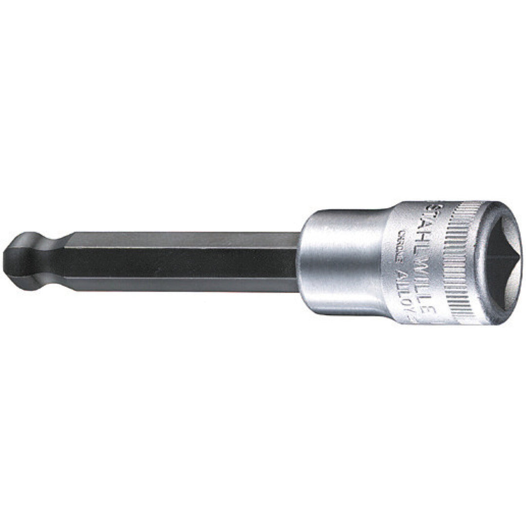 Stahlwille 03280010 54KK 1/2" Hex Ball End Socket, 10 mm