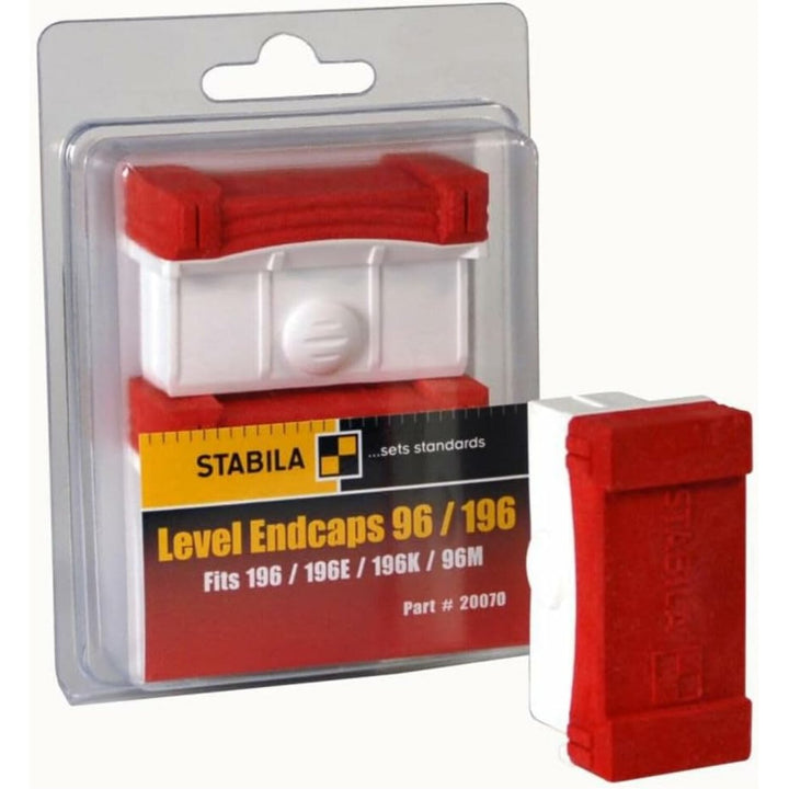Stabila 20070 Type 196 / 96 M level endcaps, 2 pcs.