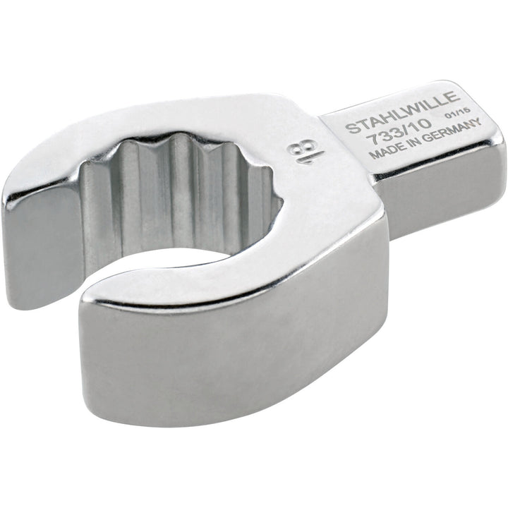 Stahlwille 58231016 Spanner 733/10 Open ring insert tool 16 mm, 9x12 mm