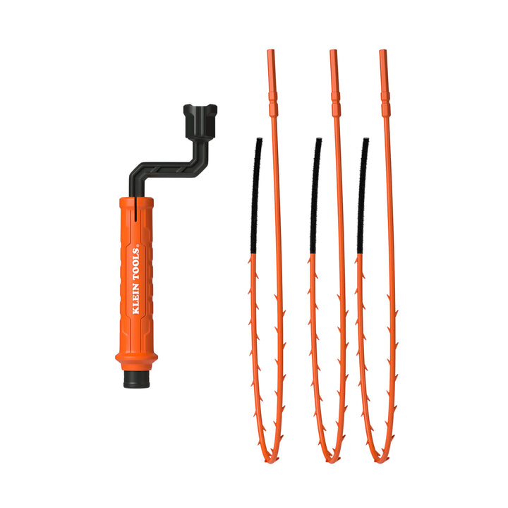 Klein Tools 53020 18-Inch Drain Snake Auger, 3-Pack