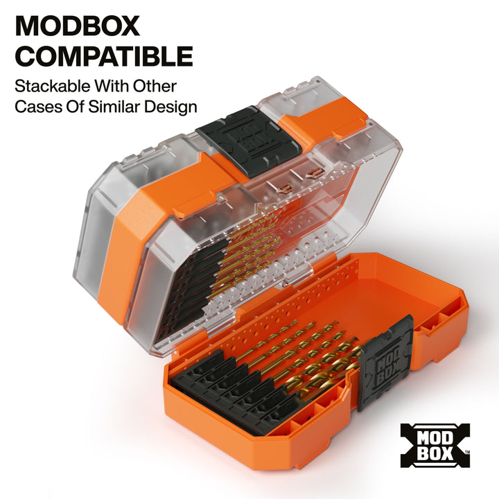 Klein Tools 53614 Titanium Drill Bit Set, 14 Pc.