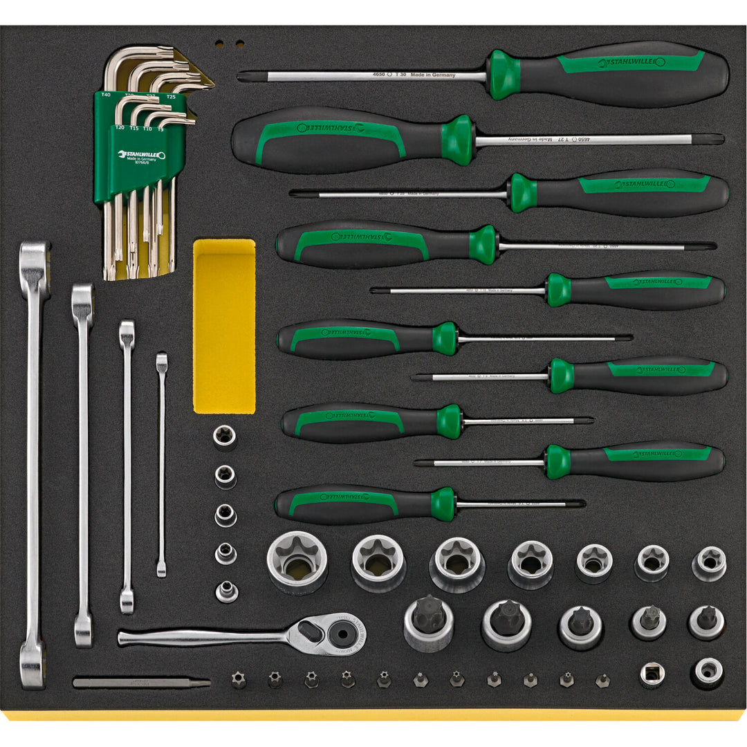 Stahlwille 96830450 TCS TX/57 MF N TORX®-tools in TCS inlay