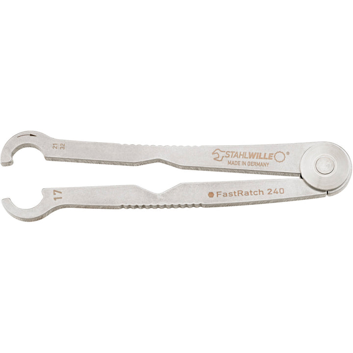 Stahlwille 41101717 240 Ratchet wrench FastRatch, 17mm