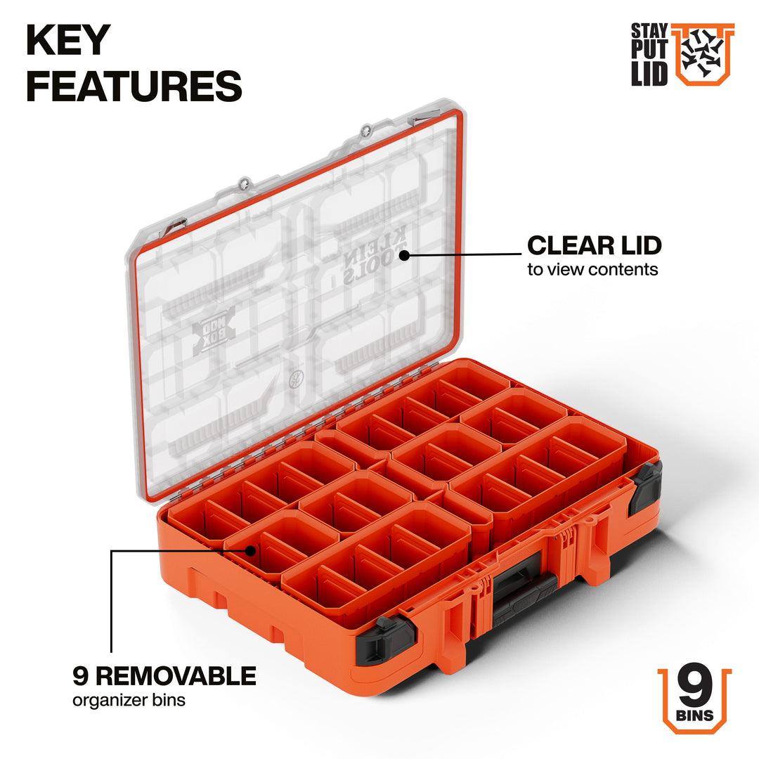 Klein Tools 54400MBX MODbox Component Box, Full Width