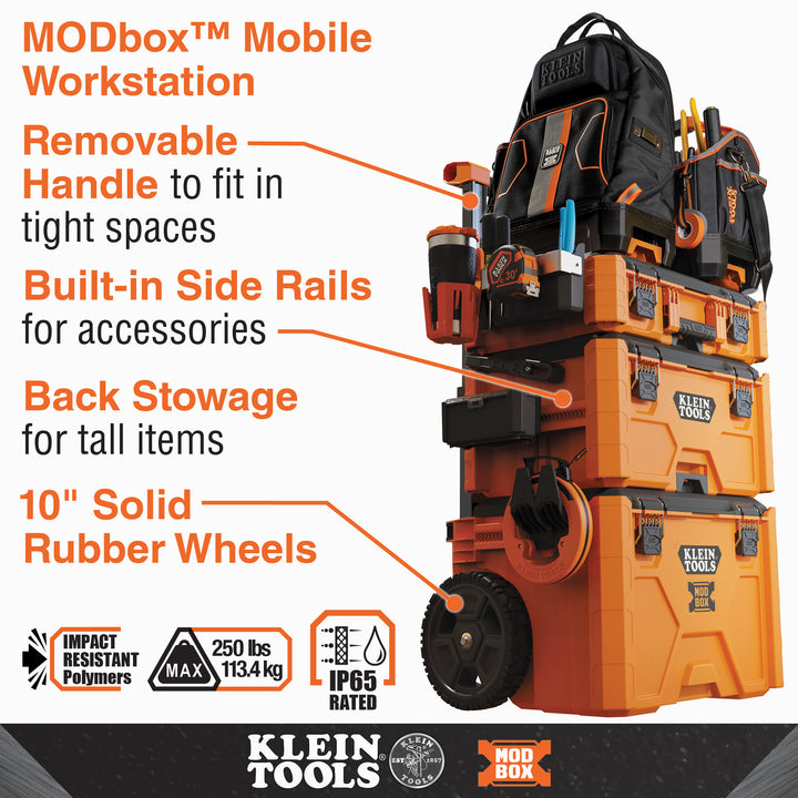 Klein Tools 54904MBR MODbox Bin for Small Toolbox