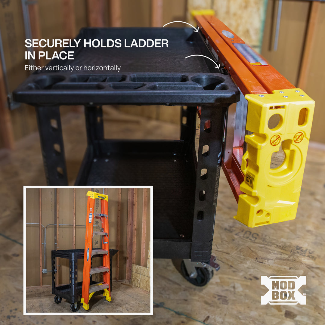 Klein Tools 54805MB MODbox Utility Cart Ladder Holder