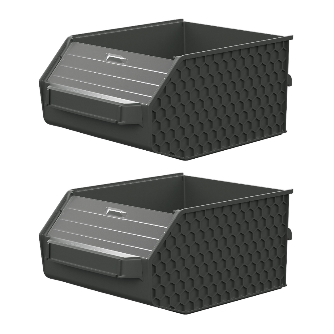 Klein Tools 54864MB MODbox Wall System, Large Bin, 2-Pack