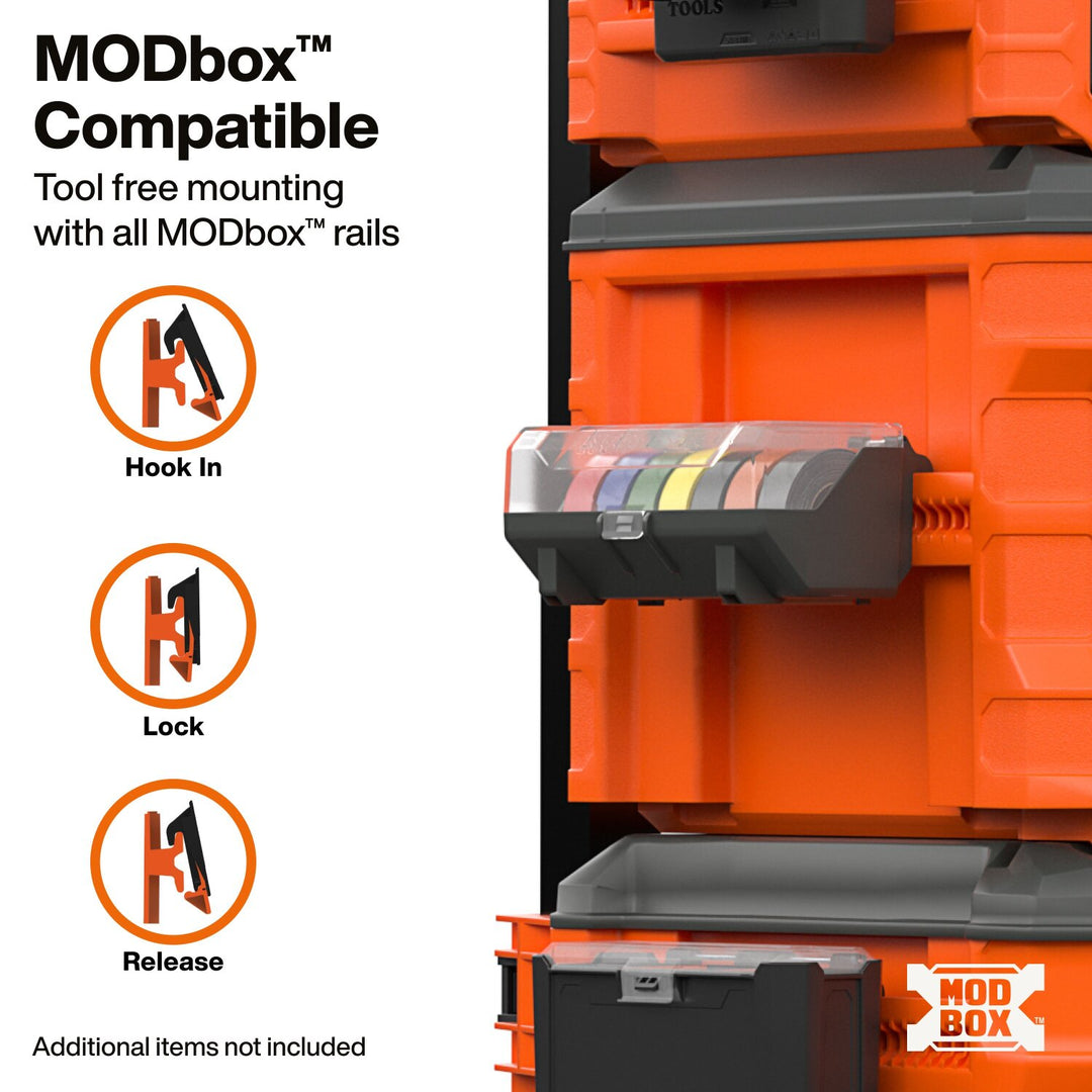 Klein Tools 54874MB MODbox Electrical Tape Holder Rail Attachment