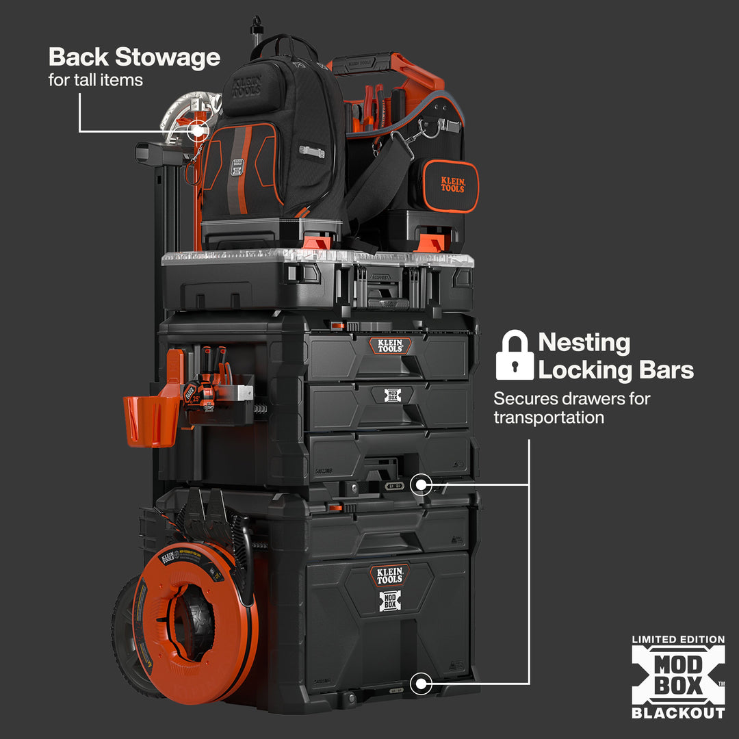 Klein Tools 548BLKSTK MODbox Blackout 3-Piece Set