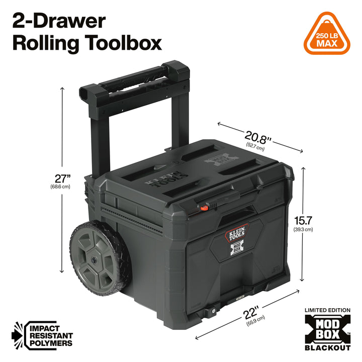 Klein Tools 548BLKSTK MODbox Blackout 3-Piece Set