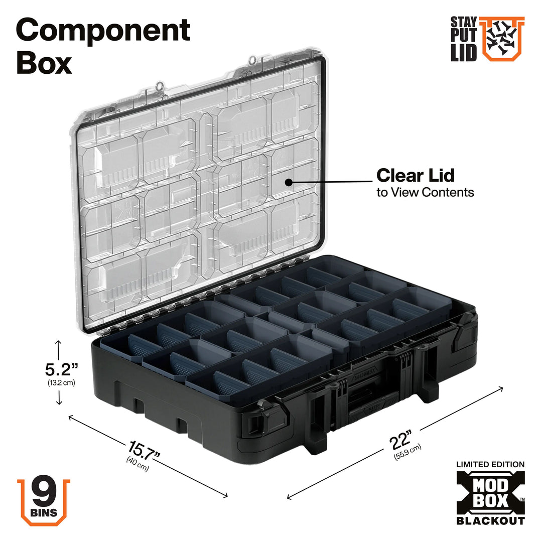 Klein Tools 548BLKSTK MODbox Blackout 3-Piece Set