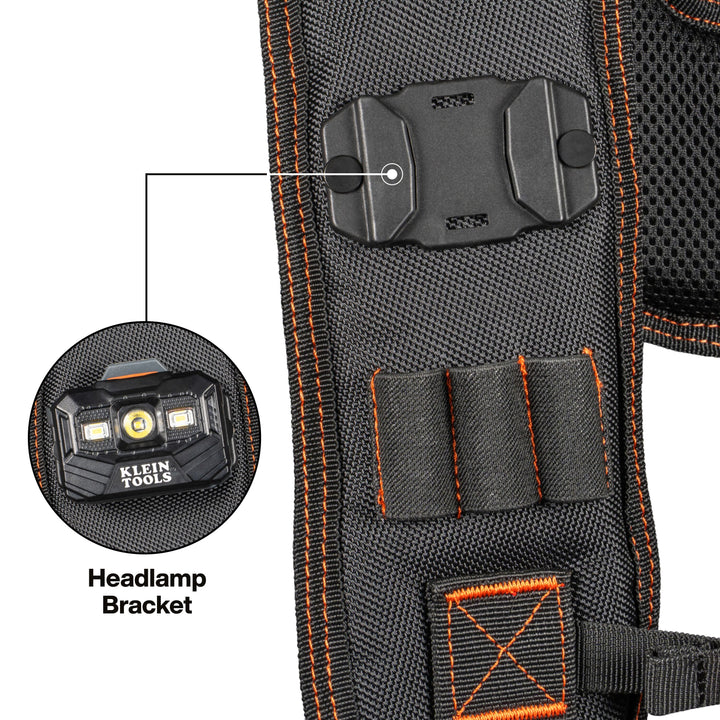 Klein Tools 55896 Tool Rig with Suspenders, 23 Pockets