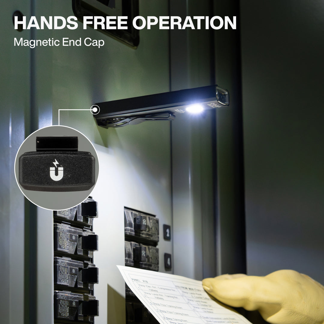 Klein Tools 56074 Slim-Profile LED Pocket Flashlight with Laser