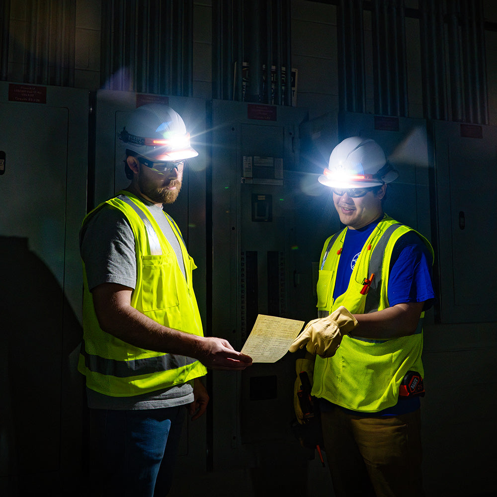 Klein Tools 56308 Wide Beam Headlamp with Strap