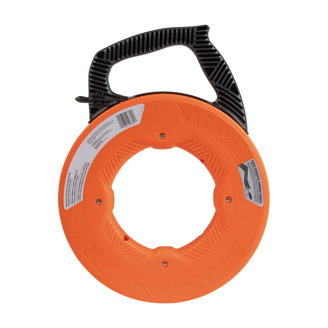 Klein Tools 56371 Fiberglass Fish Tape with Non-Conductive Tip, 100-Foot