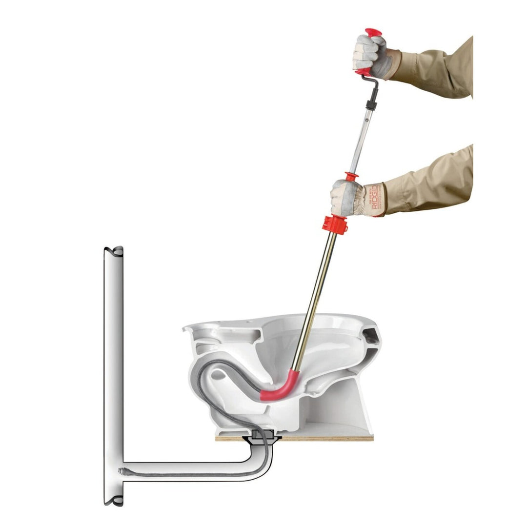 Ridgid 59802 K-6 | 6' Toilet Auger with Drop Head