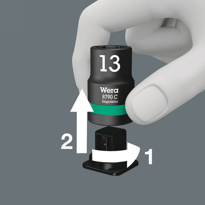 Wera Belt C Impaktor (textile belt), 9 location, unloaded, 71 x 210 mm