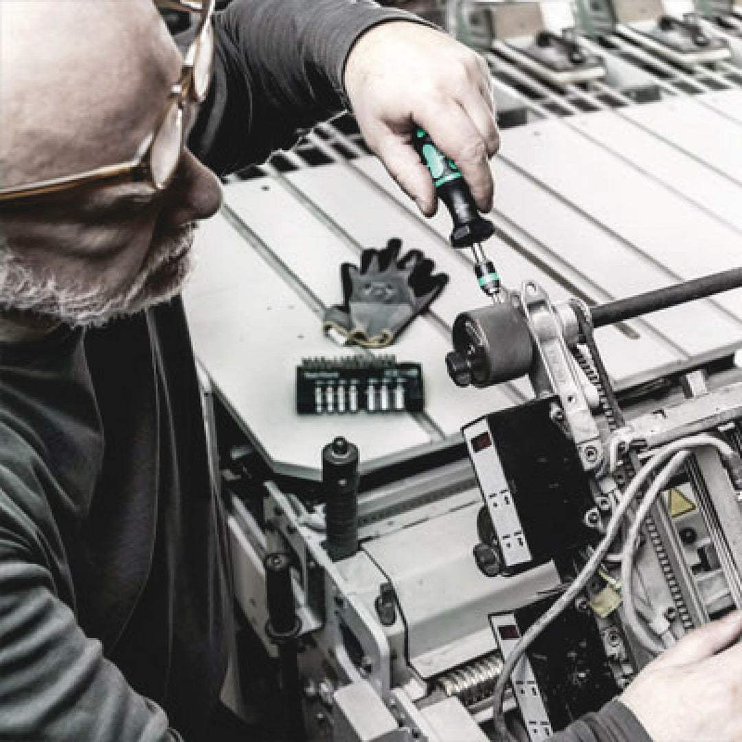 Wera Series 7400 Kraftform adjustable torque screwdrivers (0.1-3.0 Nm) with Rapidaptor quick-release chuck, 7431 x 0.30-1.00 Nm