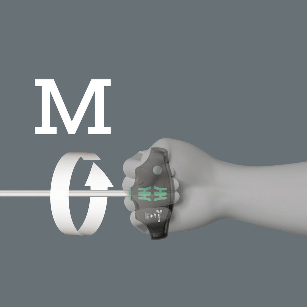 Wera 495 T-handle socket wrench screwdrivers, 11 x 230 mm
