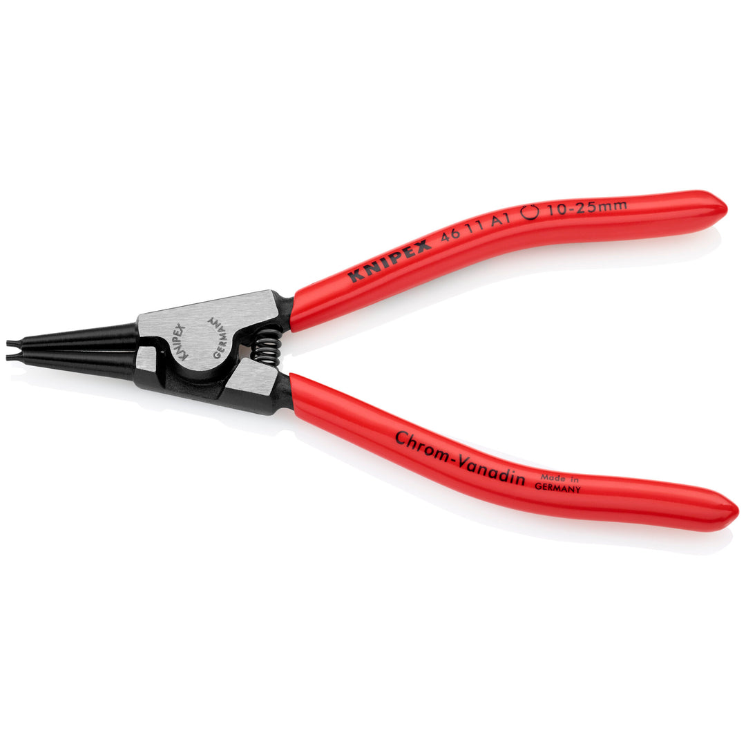 Knipex 46 11 A1 SBA 5 1/2" External Snap Ring Pliers-Forged Tips