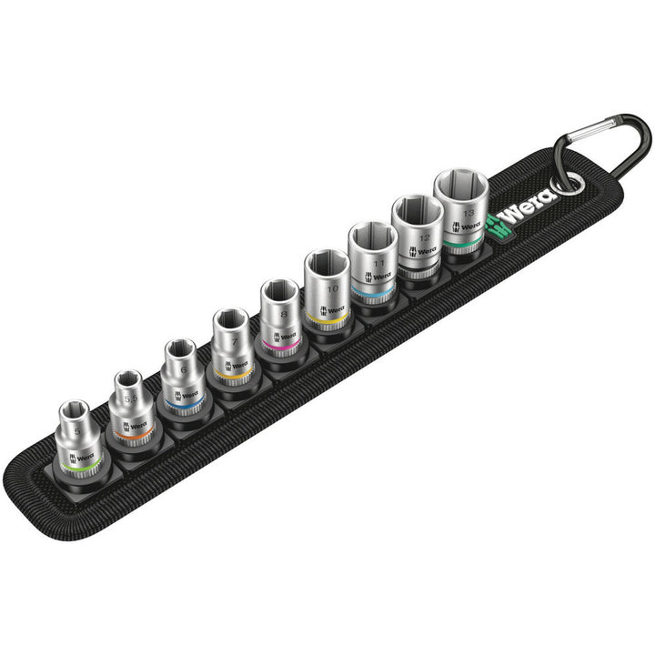 Wera Zyklop Socket Set Combo Set, 18 Pc.