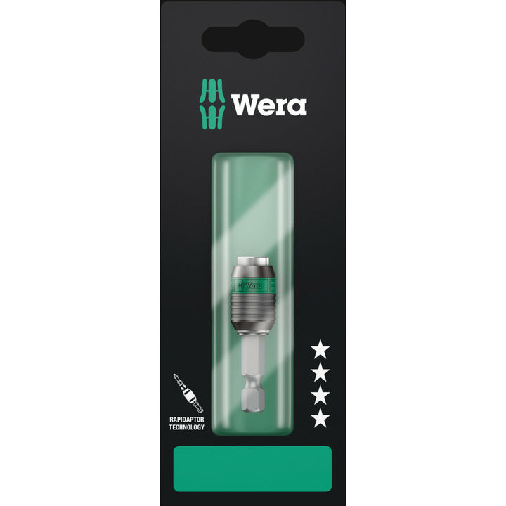 Wera 889/4/1 K SB Rapidaptor Universal Bit Holder, 1/4" x 50 mm