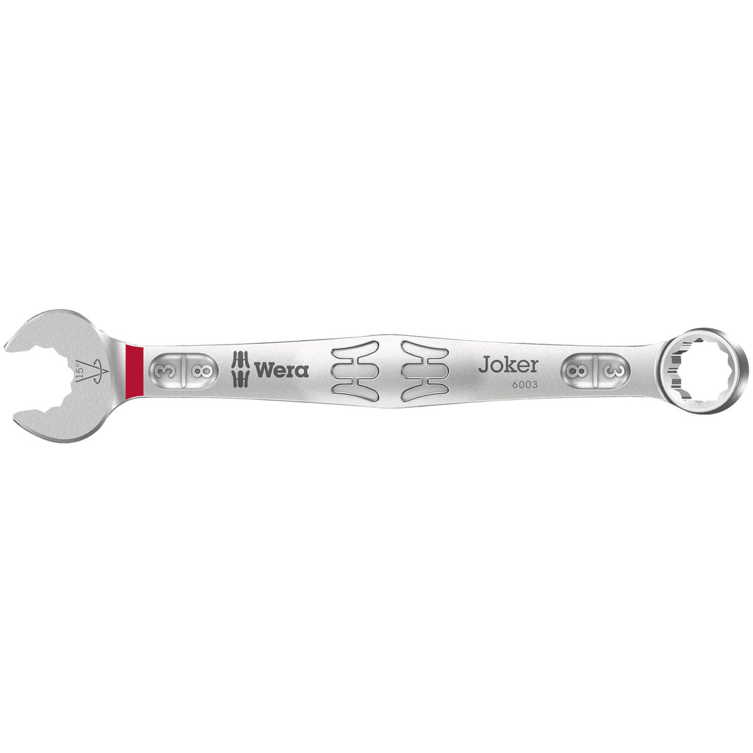 Wera 6003 Joker combination wrench, Imperial, 3/8" x 125 mm