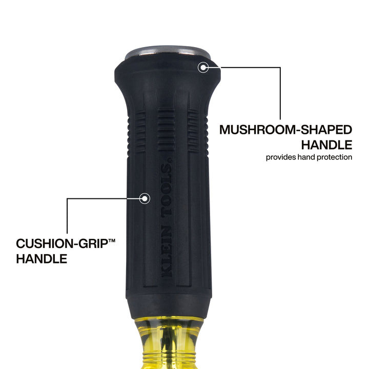 Klein Tools 6004DD Keystone Demolition Driver, 1/4"