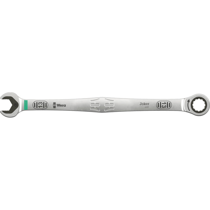 Wera 6007 Joker SB Ring Ratchet Spanner, Long Design, 13 x 245 mm