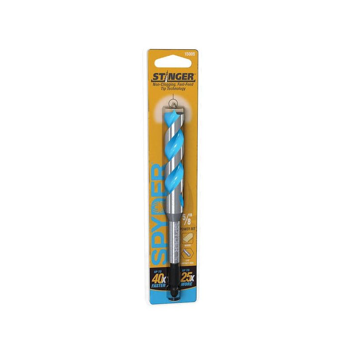 Spyder 15005 Stinger Woodboring Power Bit Drill Bit 5/8-in x 6-1/2-in