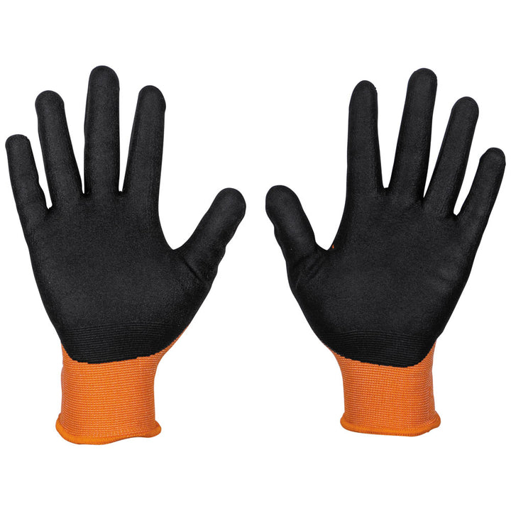 Klein Tools Knit Dipped Gloves, Cut Level A1, Touchscreen - 2-Pair