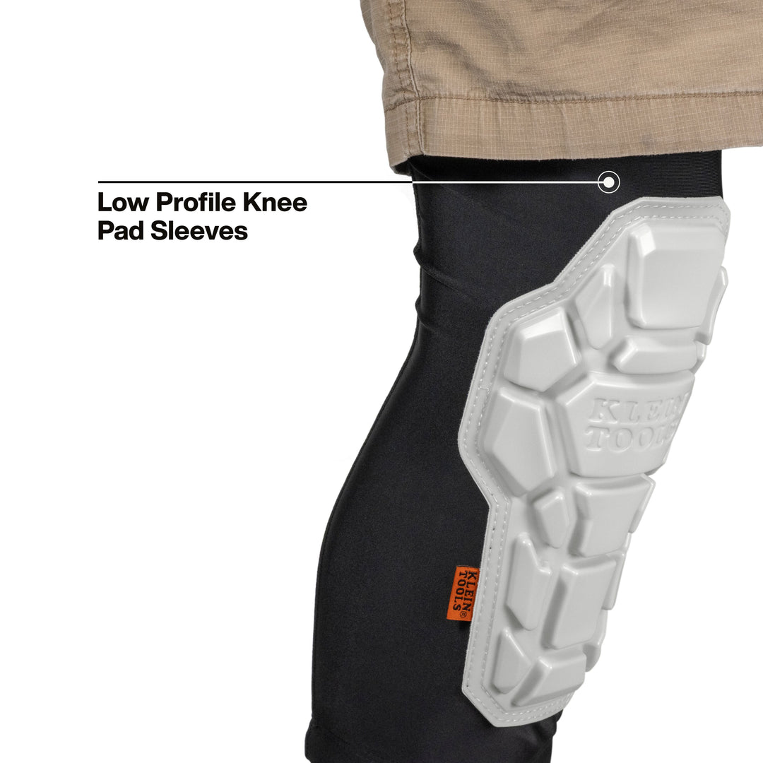 Klein Tools 60611NM Non-Marring Heavy Duty Knee Pad Sleeves, L/XL