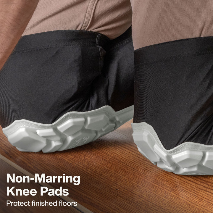 Klein Tools 60611NM Non-Marring Heavy Duty Knee Pad Sleeves, L/XL