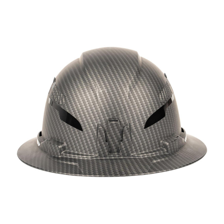 Klein Tools 60626 Premium KARBN Pattern Hard Hat, Vented Full Brim, Class C