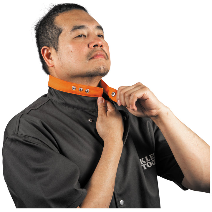 Klein Tools 60789 Flame-Resistant Welding Jacket with Removable Welding Sleeves, XL