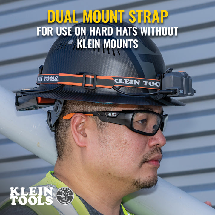 Klein Tools 80171 Carbon Fiber Vented Hard Hat and Turbo Fan with Battery Set