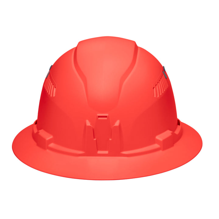 Klein Tools 60861BR Hard Hat, Vented, Full Brim Style, Orange