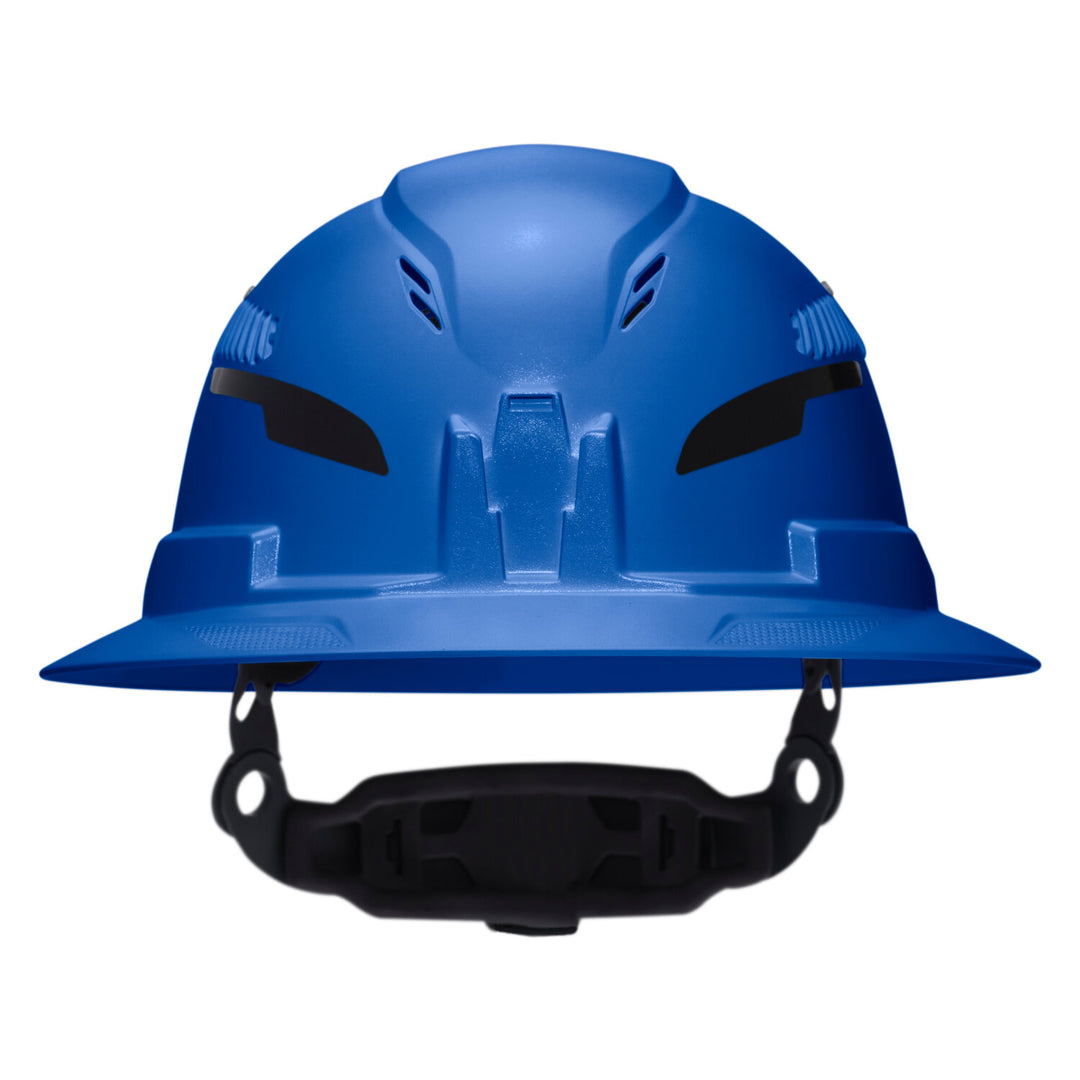 Klein Tools 60871T2 Class C Type-2 Hard Hat, Vented Full Brim with Strap, Blue