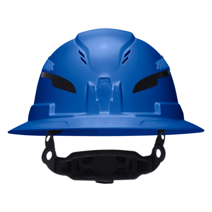 Klein Tools 60871T2 Class C Type-2 Hard Hat, Vented Full Brim with Strap, Blue