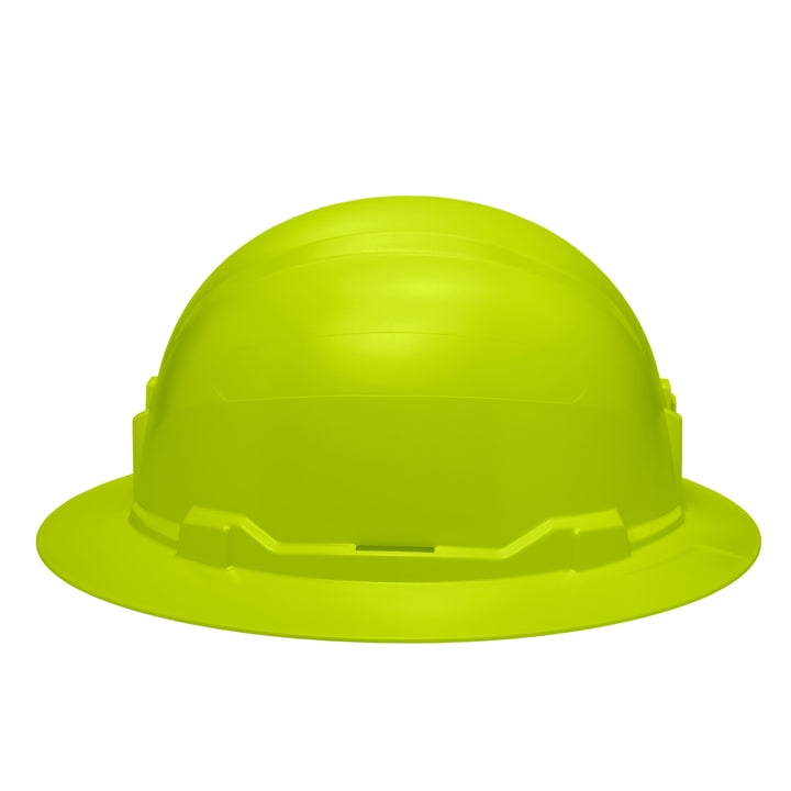 Klein Tools 60910 Hard Hat, Non-Vented, Full Brim Style, High Visibility Lime