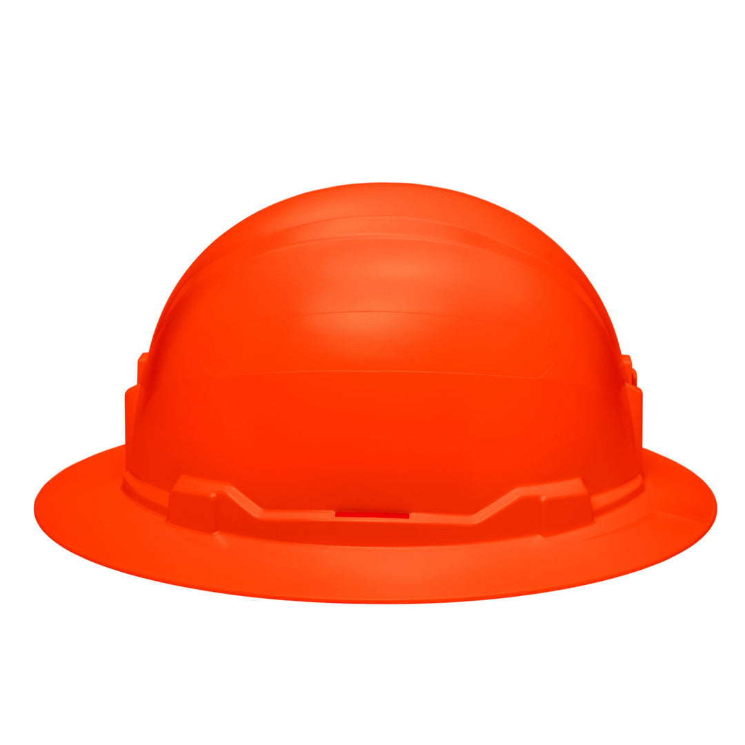 Klein Tools 60930 Hard Hat, Non-Vented, Full Brim Style, High Visibility Orange
