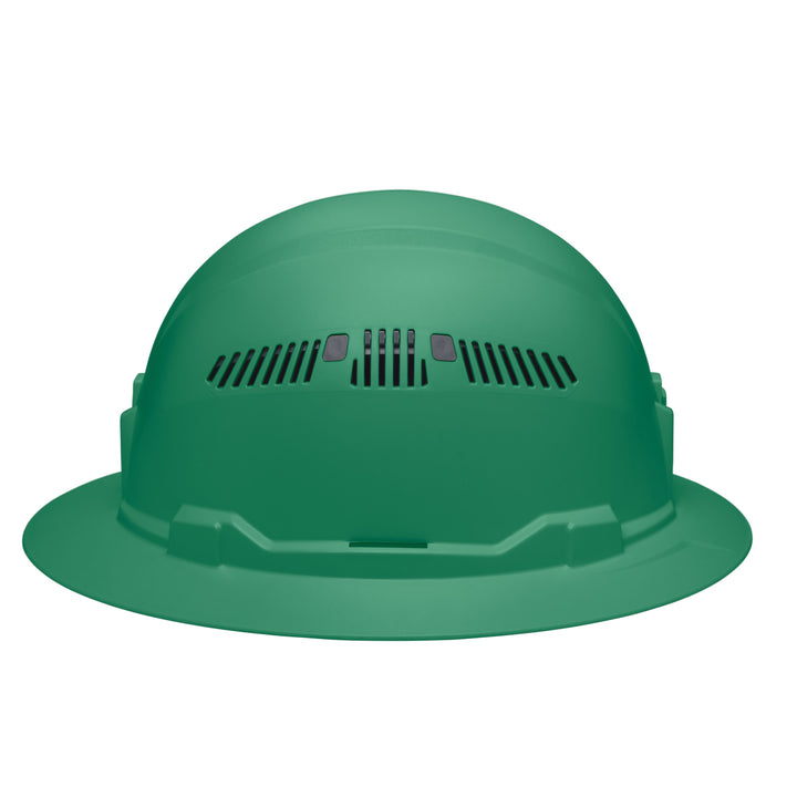 Klein Tools 60941 Hard Hat, Vented, Full Brim Style, Green