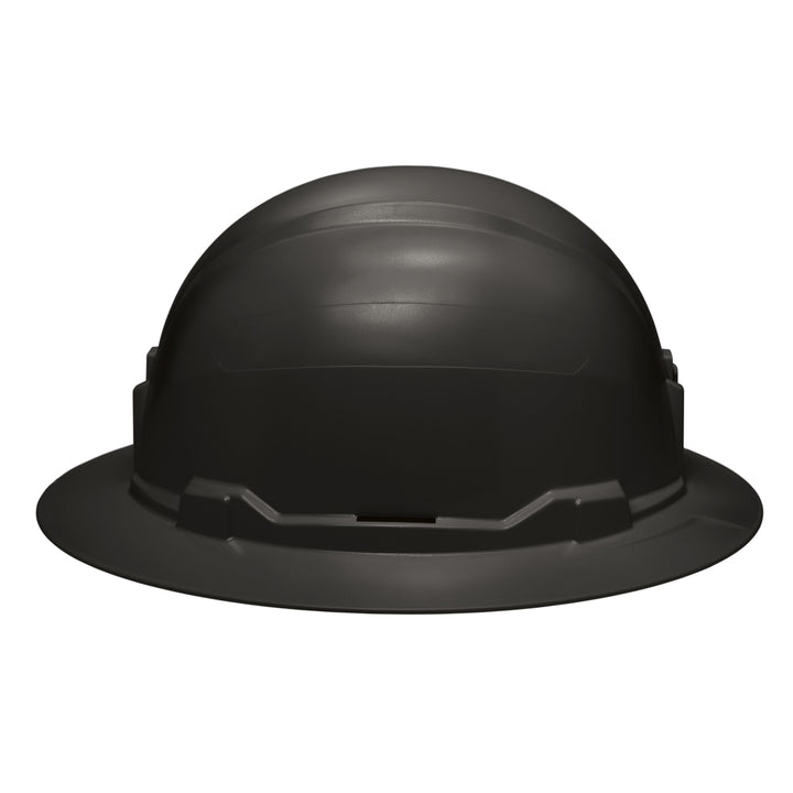 Klein Tools 60960 Hard Hat, Non-Vented, Full Brim Style, Black