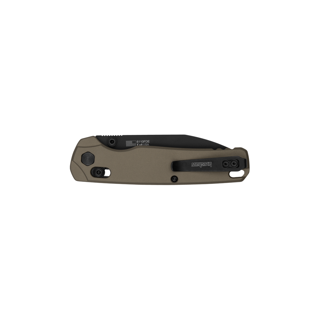 Kershaw 6110FDE Bel Air XL – FDE, M4