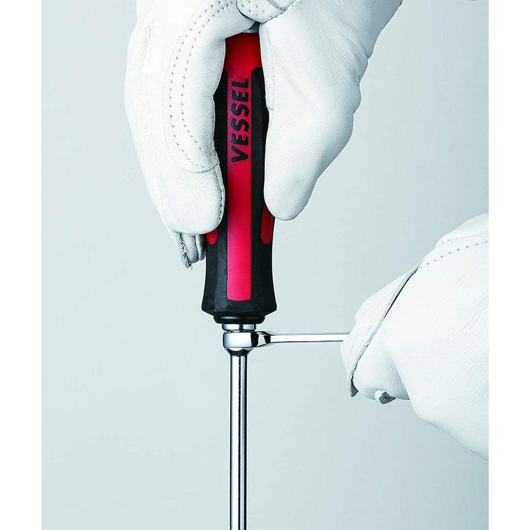 Vessel Tools 9308EVA MEGADORA Tang-Thru Screwdriver Set 8 pieces