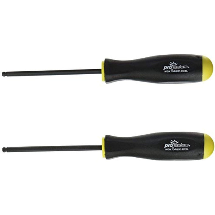 Bondhus 10610 3/16" x 3.7" Ball End Screwdriver with ProGuard Finish, 2 Piece