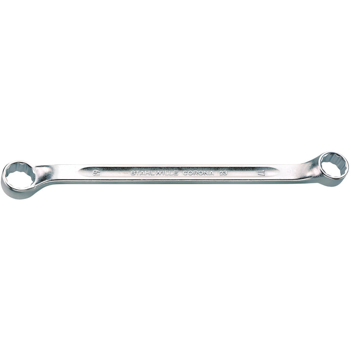 Stahlwille 41070809 23 Double ended ring Spanner, 8 x 9 mm