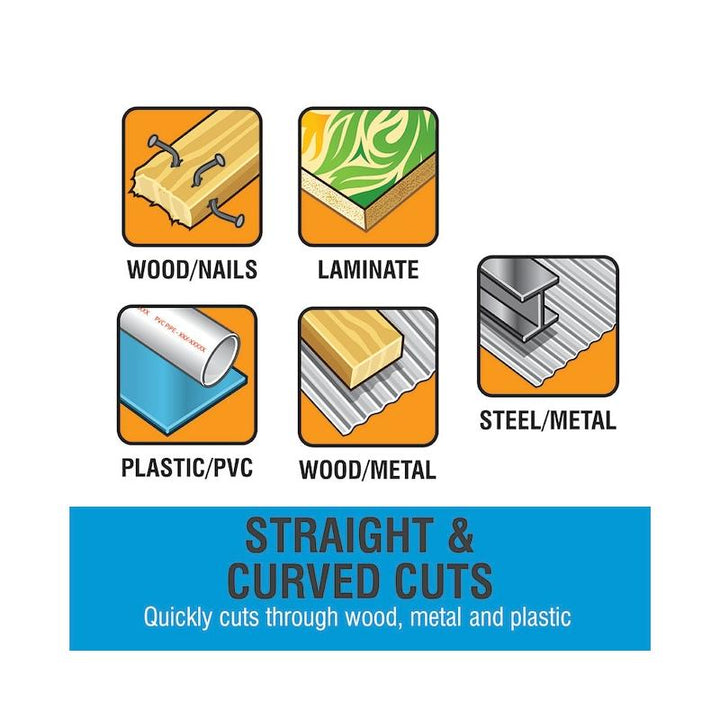 Spyder 300063 T-shank High-carbon Steel Blade Set 5 Pcs.